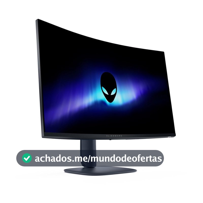 Monitor Gamer Curvo Alienware 32", Qhd (2560 x 1440), 180 Hz, Aw3225dm