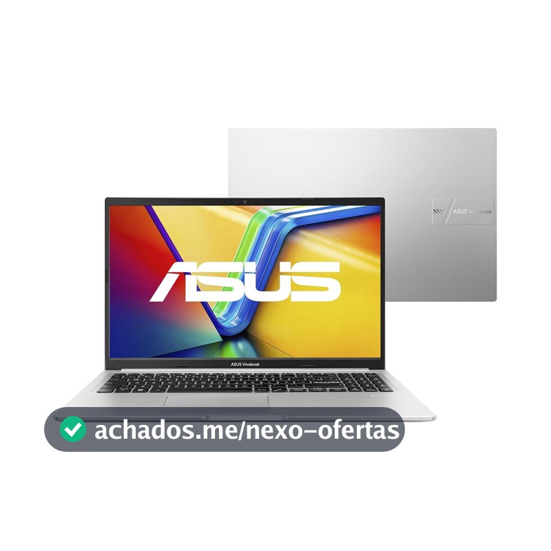 Notebook ASUS Vivobook 15 AMD Ryzen 7, 16 GB, 512 GB SSD, W11 Home, 15.6'' FHD, Cool Silver - M1502YA-NJ655W