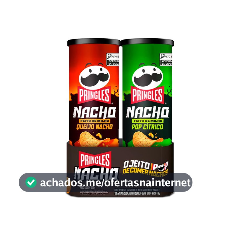 DuoPack Pringles Nacho 200g