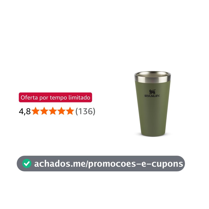 Stanley Copo Térmico Stacking Dried Pine 473ml