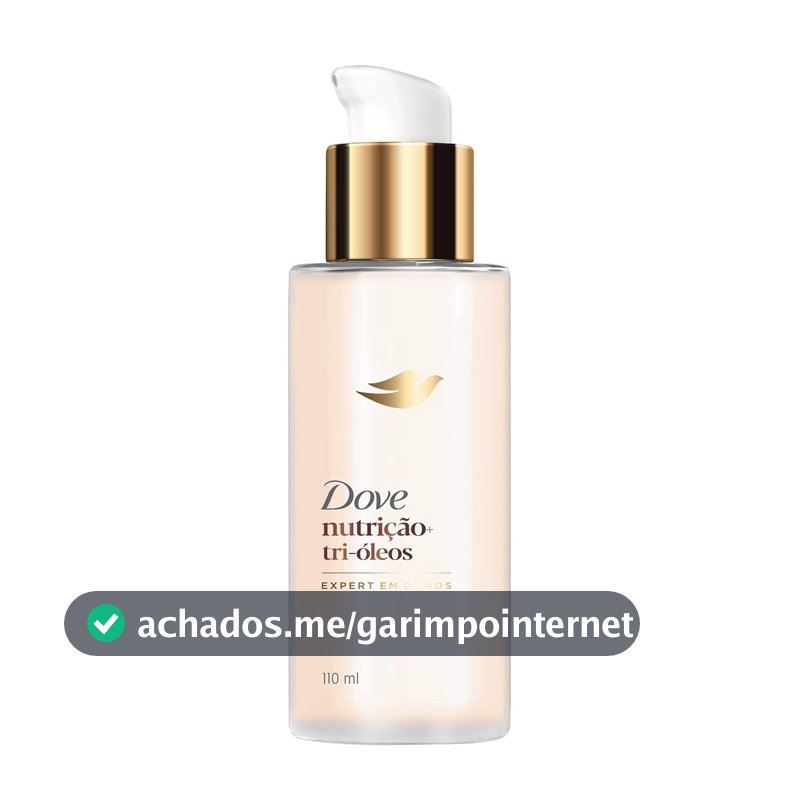 Dove Leave-In Nutrição + Tri-Óleos 110ml Pump