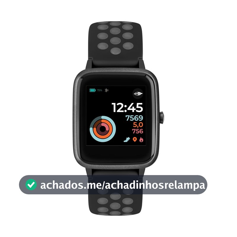Relógio Mormaii Smartwatch - Masculino Life Preto - MOLIFEAR/8P
