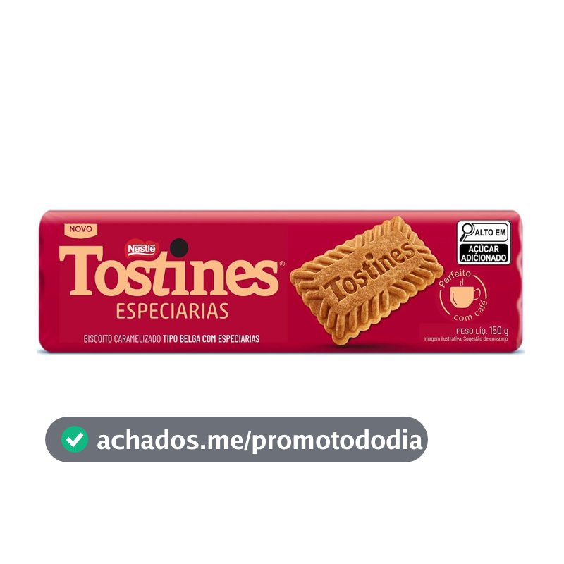 Biscoito Tostines Especiarias 150g