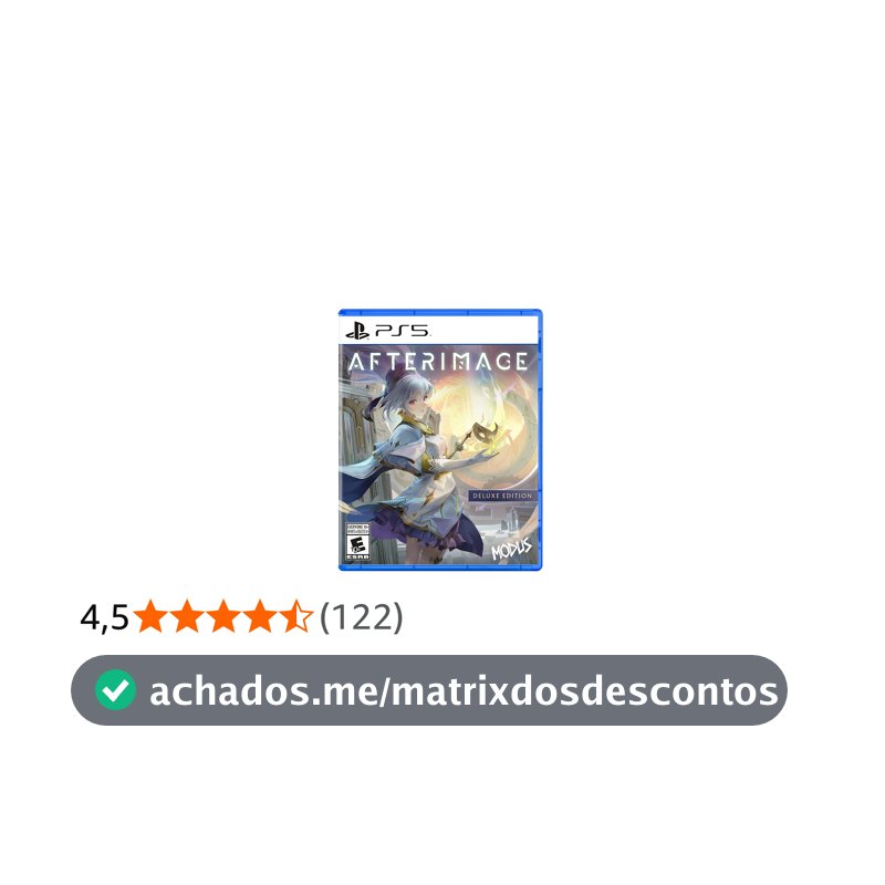 Afterimage Deluxe Edition para PlayStation 5