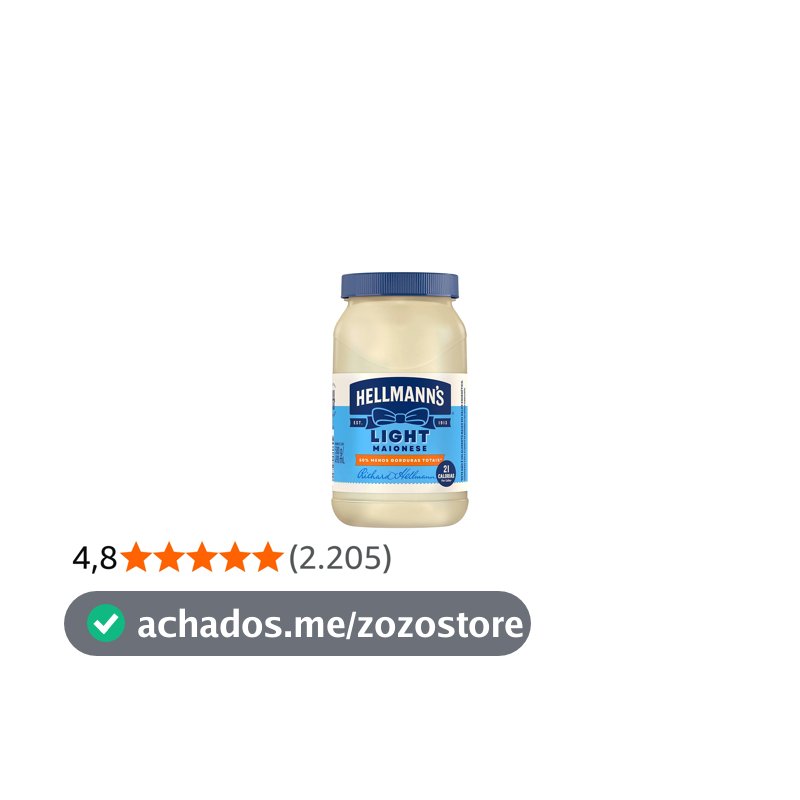 Hellmann's Maionese Light 500g