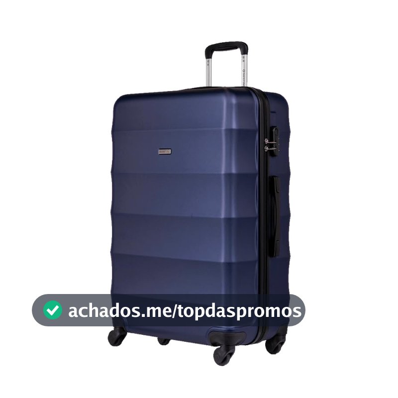 Mala de Viagem Grande Sestini Basic, Azul Marinho
