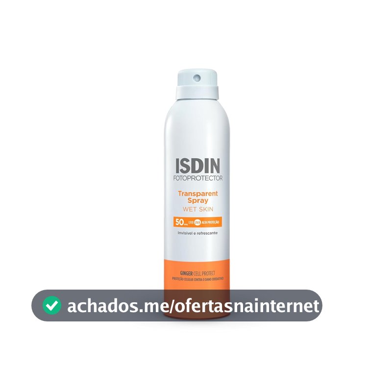 ISDIN Protetor Solar Corporal Transparent Spray FPS 50-250ml