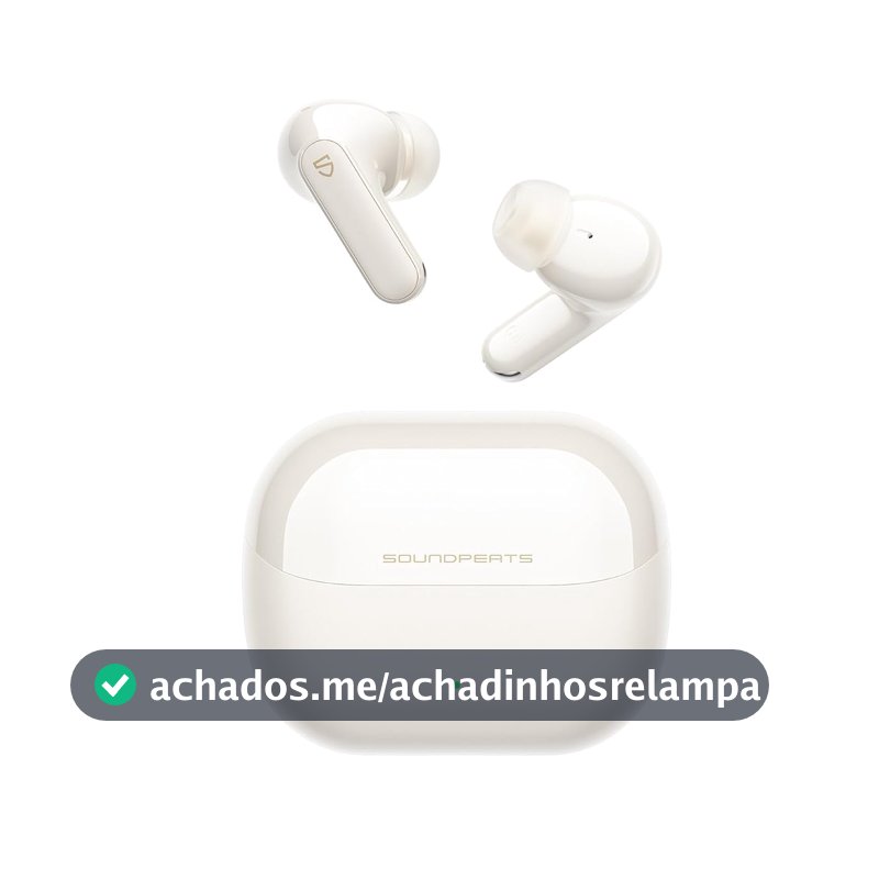 SOUNDPEATS Q3 Pro Fones Bluetooth, ANC -38dB, 13mm, 42h, IP55 (amarelo)