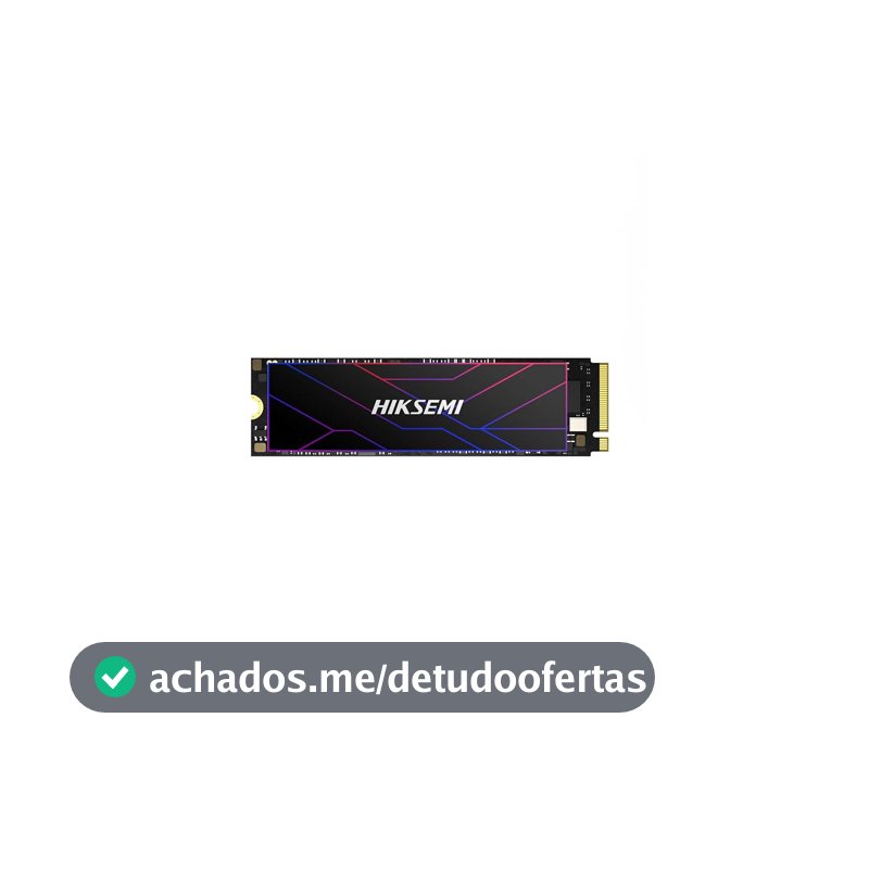 SSD NVMe Gen4 Hiksemi Future Lite 1024GB M.2 2280, Leitura 7000MB/s - HS-SSD-FUTURE LITE 1024G