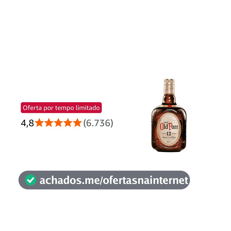 Old Parr Whisky 12 Anos 1L