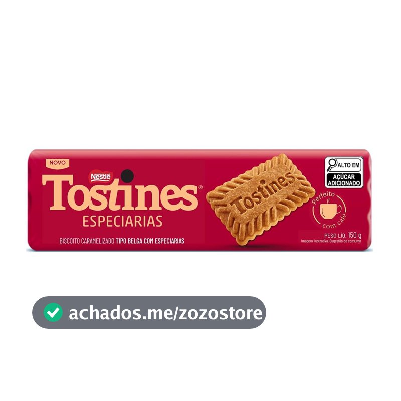 Biscoito Tostines Especiarias 150g