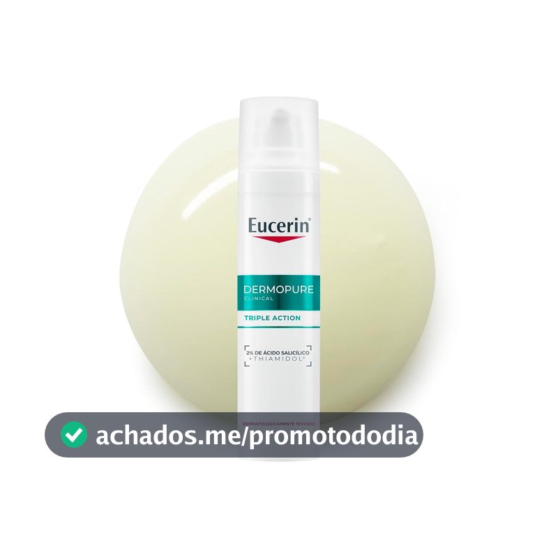 EUCERIN Dermopure Clinical Sérum Efeito Triplo 40ml, Reduz oleosidade, acne e marcas escuras