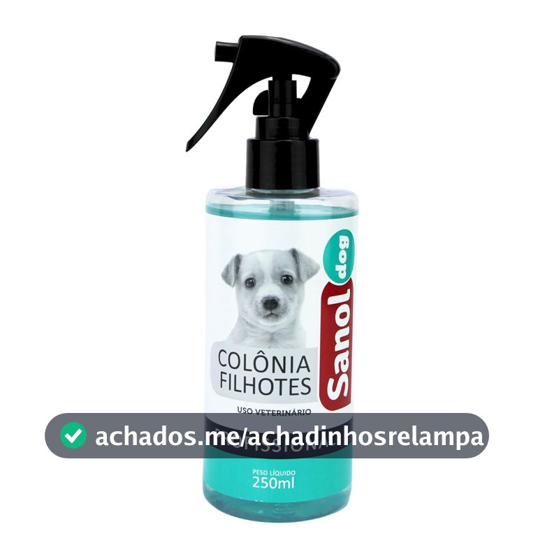 Colônia para cães, Sanol Dog, Filhote, Baby, 250ml