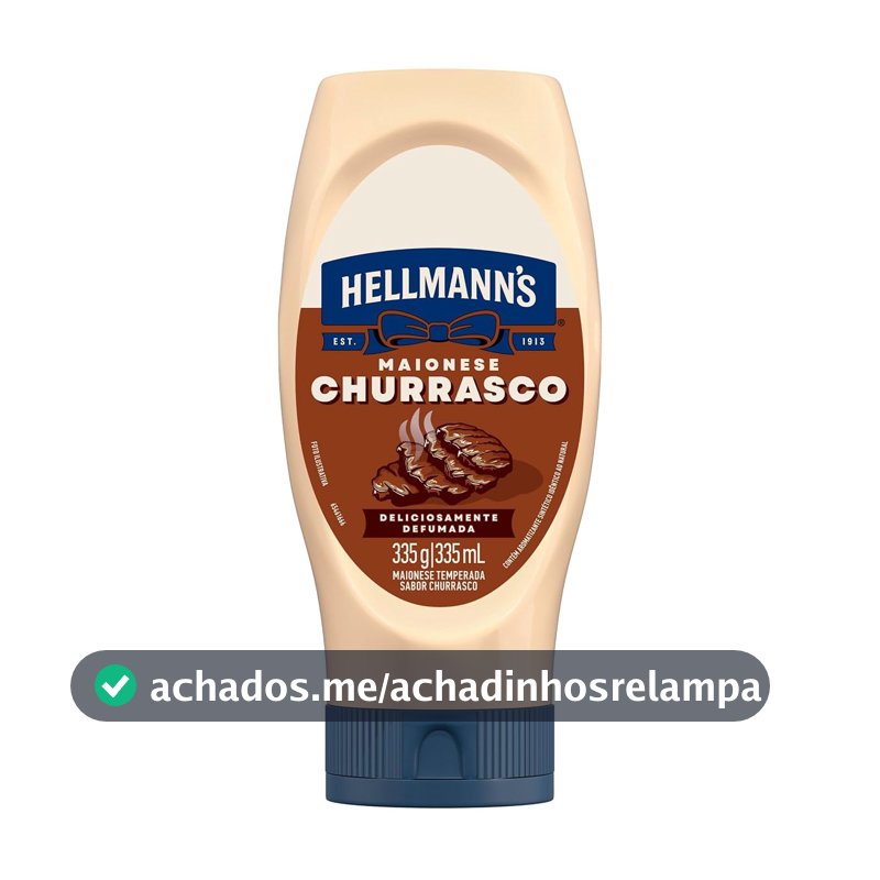 Hellmann's Maionese Defumada Churrasco 335 G