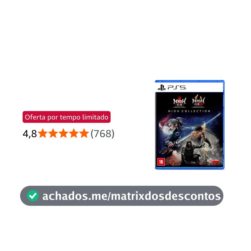 Coleção NIOH - PlayStation 5
