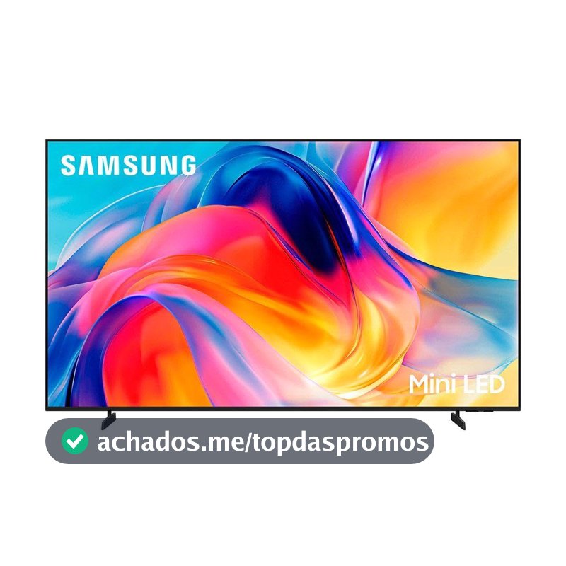 Samsung Smart TV 75" Mini LED 4K M75H 26/2027, Vision AI Companion, Modo Futebol, Xbox Cloud Gaming, Canais Gratuitos, 7 Anos de Atualização