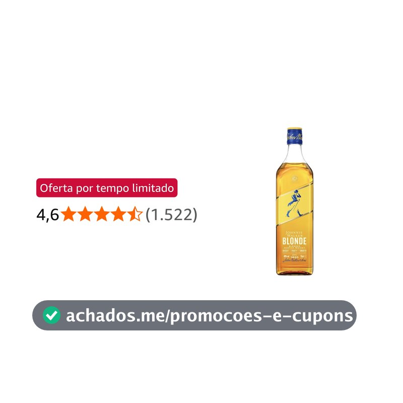 Whisky Johnnie Walker Blonde 750ml