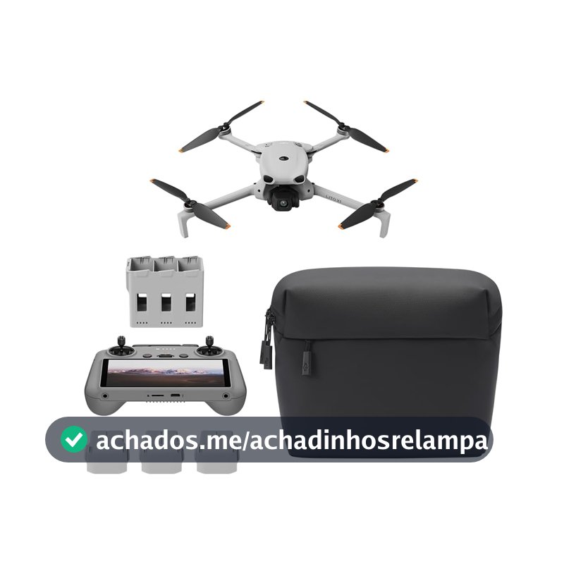 Drone DJI Lito X1 Fly More Combo Plus (Com tela) BR - DJI084