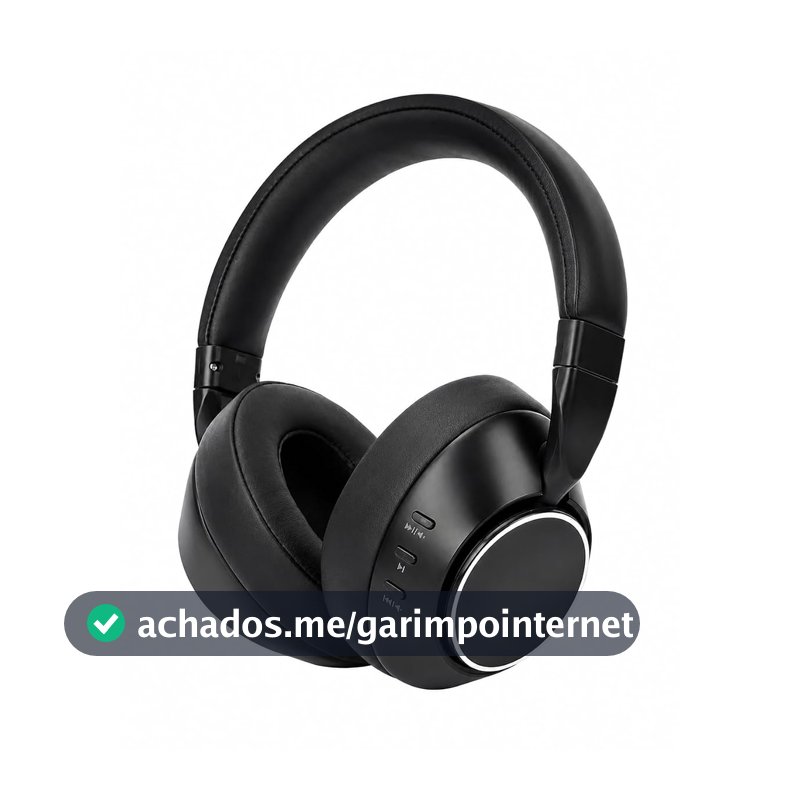 Headphone Bluetooth Sem Fio com Microfone, Bateria Longa e Conforto