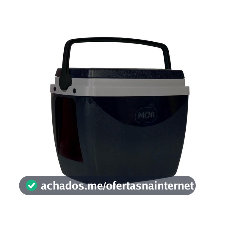 Mor - Caixa Térmica 18 Litros Preta