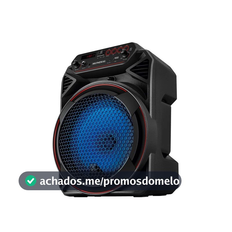 MONDIAL Caixa Amplificada, Preto, 150W RMS, Bivolt - CM-150
