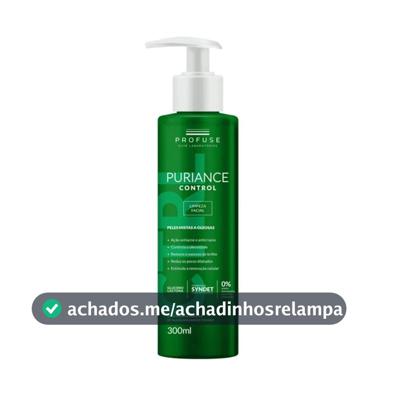 Sabonete Líquido Facial Profuse Puriance Control, 300ml