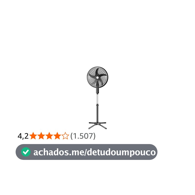 HEPTA WORLD Ventilador de Coluna, Resfriamento, Silencioso, Design Slim para Casa Escritório (PRETO, 110V, 101)