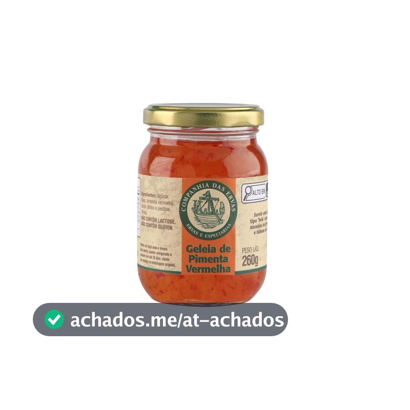 Geléia de Pimenta Vermelha