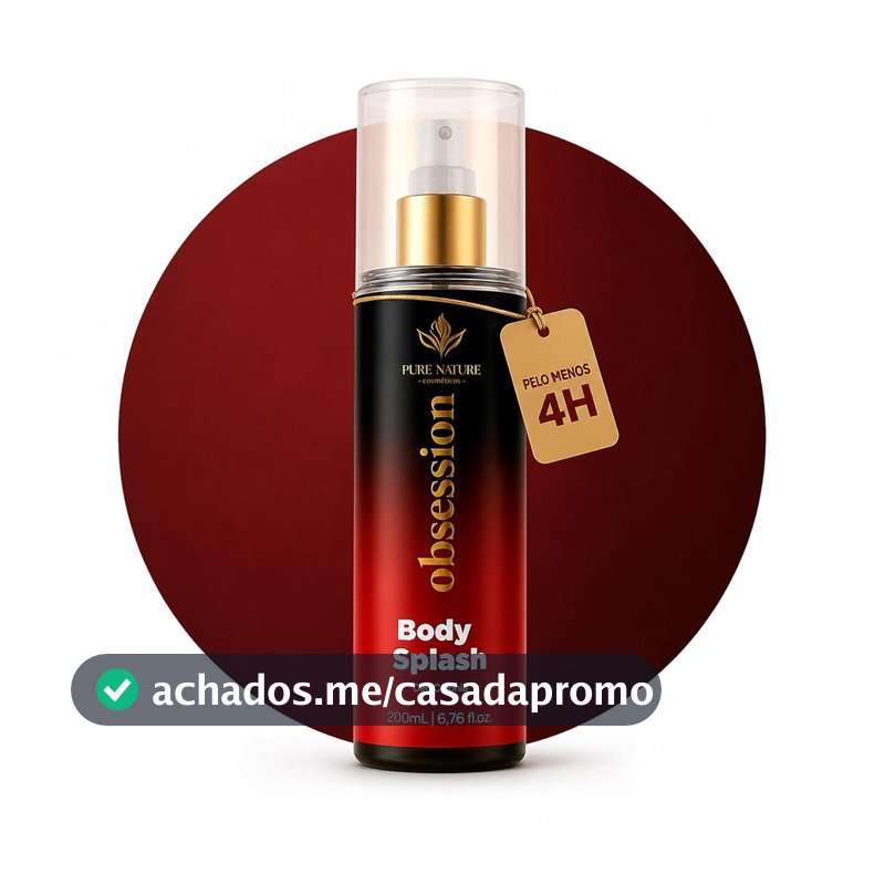 Body Splash Obsession Pure Nature Feminino 200 ml Doce Quente e Envolvente