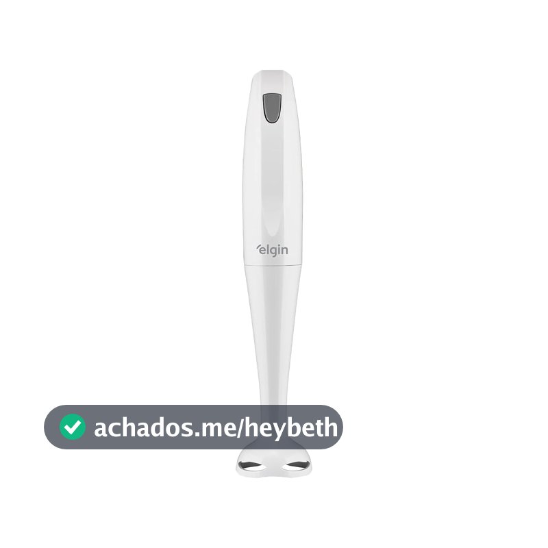 Mixer de Mão 200W Elgin Compacto e Leve, ergonômico e fácil de limpar Branco 220v