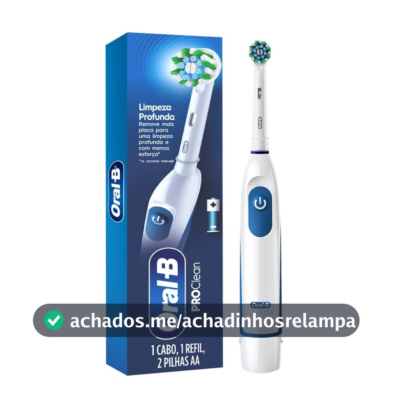 Oral-B Escova de Dente Elétrica PRO Clean, 1 Unidade