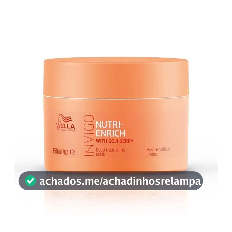 Máscara de Tratamento Invigo Nutri-Enrich Wella Professionals 150 ml