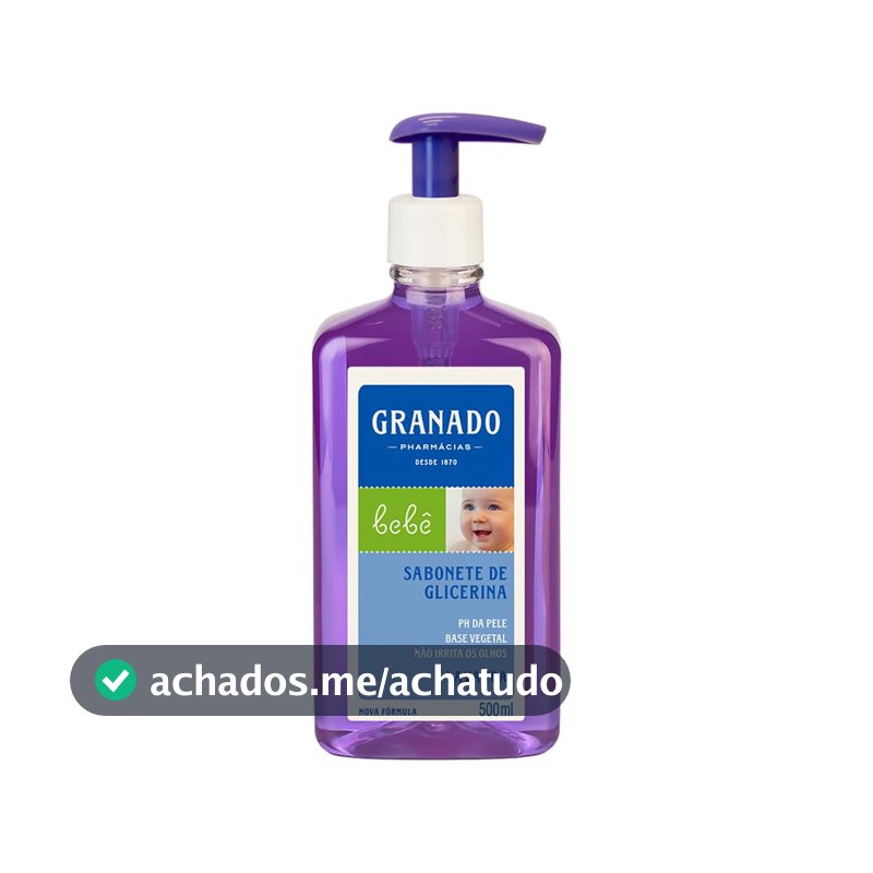 Granado Sabonete Líquido Bebê, Lavanda, 500ml
