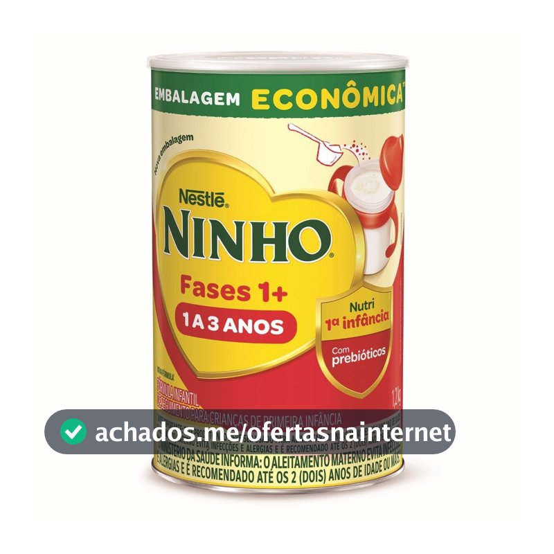 Ninho Fases 1 - Fórmula Infantil, 1.2 kg (Pacote de 1)