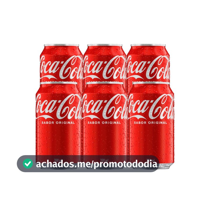 Pack de Coca-Cola Lata 350ML 6 unidades