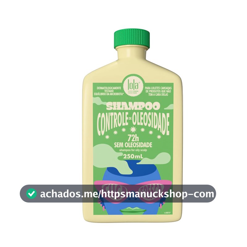Shampoo Controle de Oleosidade Cuca Fresca 250 ml - Lola from Rio