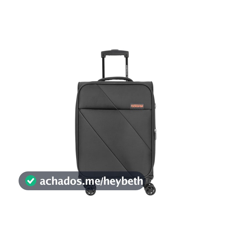 Mala de Viagem American Tourister Sun Break, Preta, Pequena