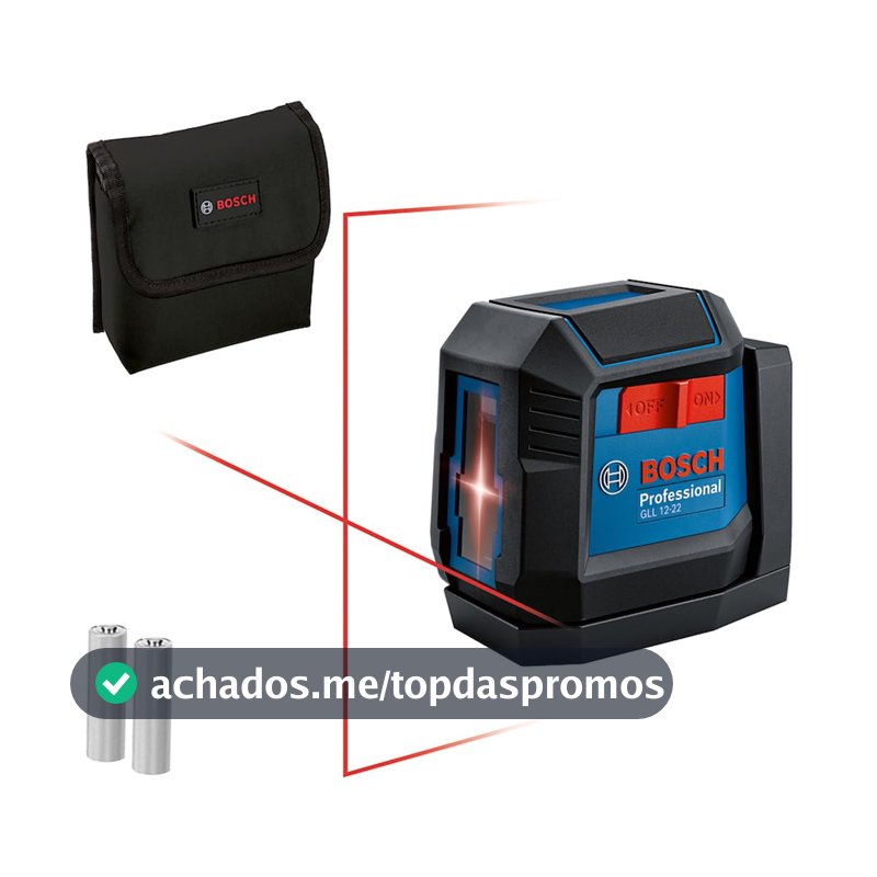 Nível a Laser GLL 12-22 de 12 M com Suporte Giratório Bosch Profissional