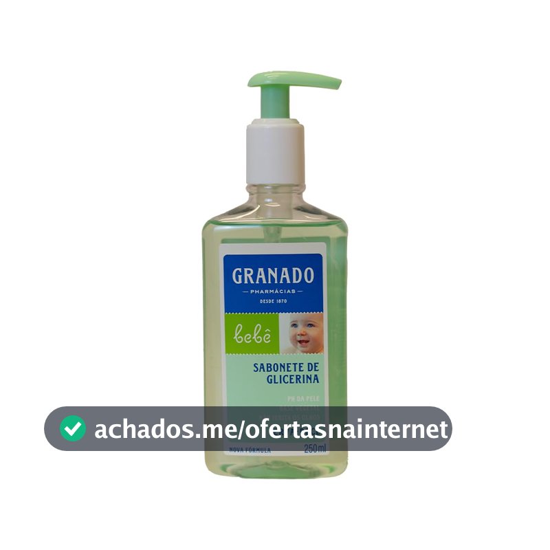 Granado Sabonete Líquido Bebê Glicerinado, Erva Doce, 250ml