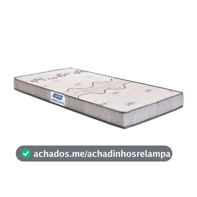 Gazin - Colchão Solteiro de Espuma D28 14x88x188cm