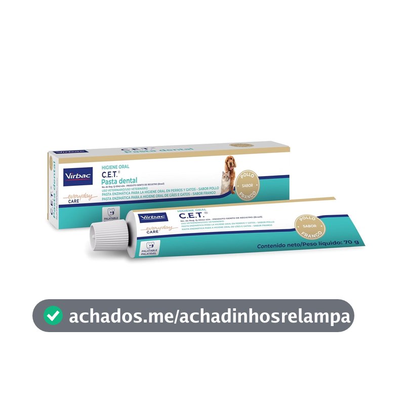 Kit de Saúde Oral para Cães e Gatos Virbac C.E.T.