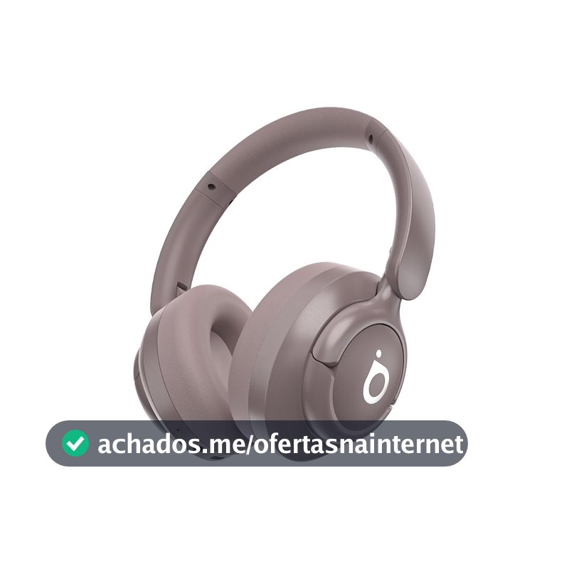 Basike Fone de Ouvido Bluetooth, ANC Cancelamento de Ruído, LE29 (Rosa)