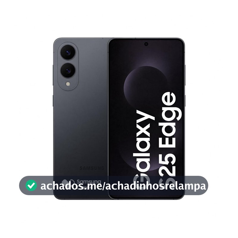 Samsung Galaxy S25 Edge 5G, 512GB, 12GB, Câmera 200MP