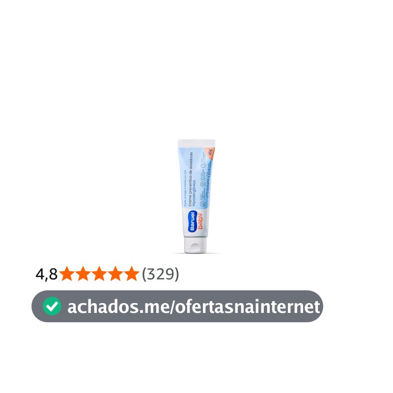 Creme Preventivo contra assaduras 45g – Baruel Baby