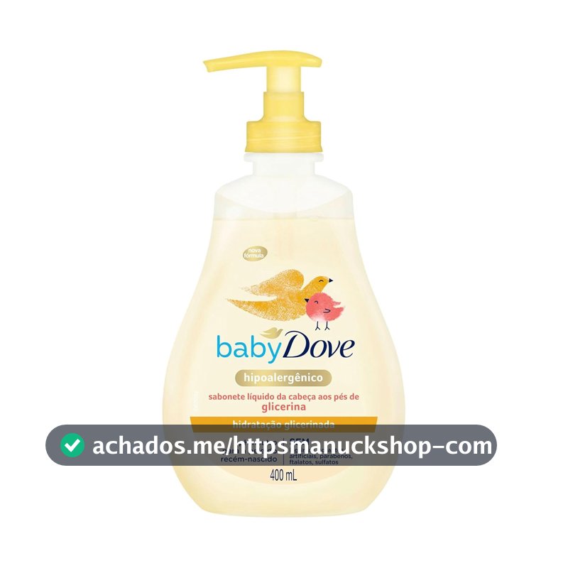 Baby Dove Sabonete Líquido Hidratação Glicerinada 400 ML