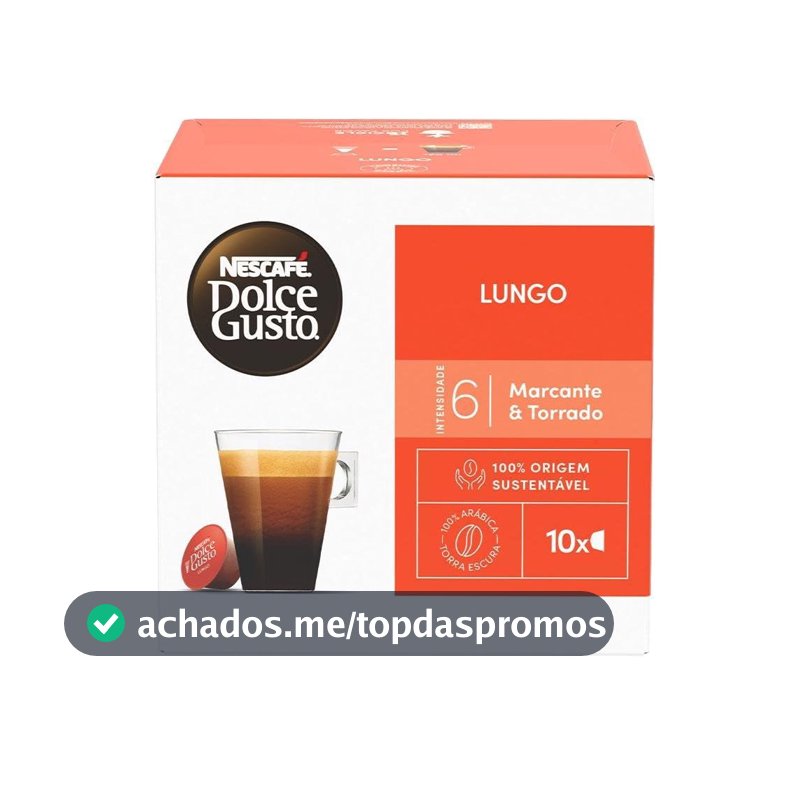Dolce Gusto Nescafe Lungo 10 Capsulas 70G