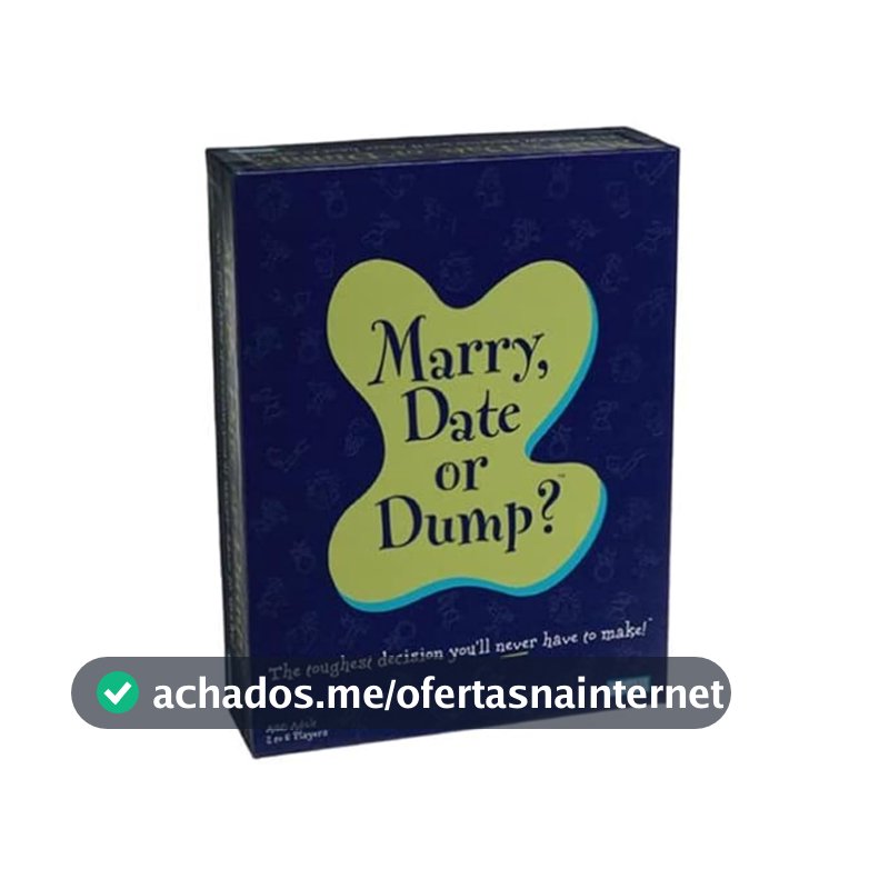Milton Bradley Marry, Date or Dump? Game
