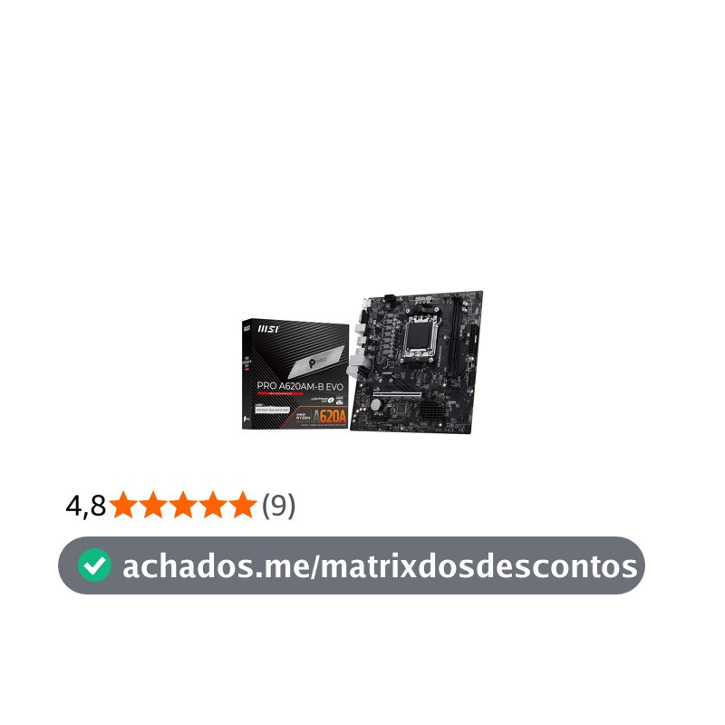 Placa Mãe PRO A620AM-B EVO