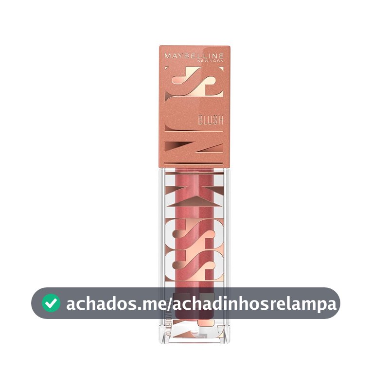 Blush Líquido Maybelline Sunkisser Vitamina E Glow 06 City Sizzle 4,7ml