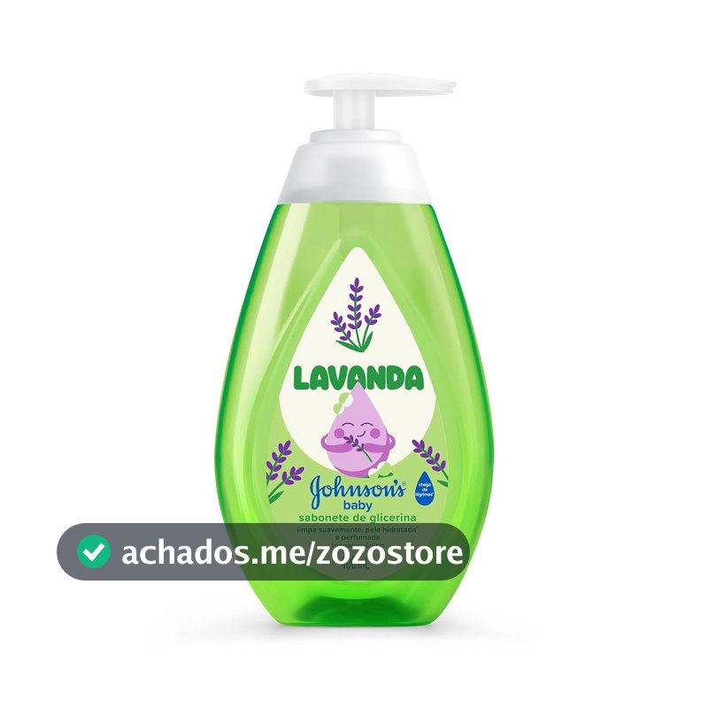 Sabonete Líquido Johnson's Baby, Lavanda, 400ml